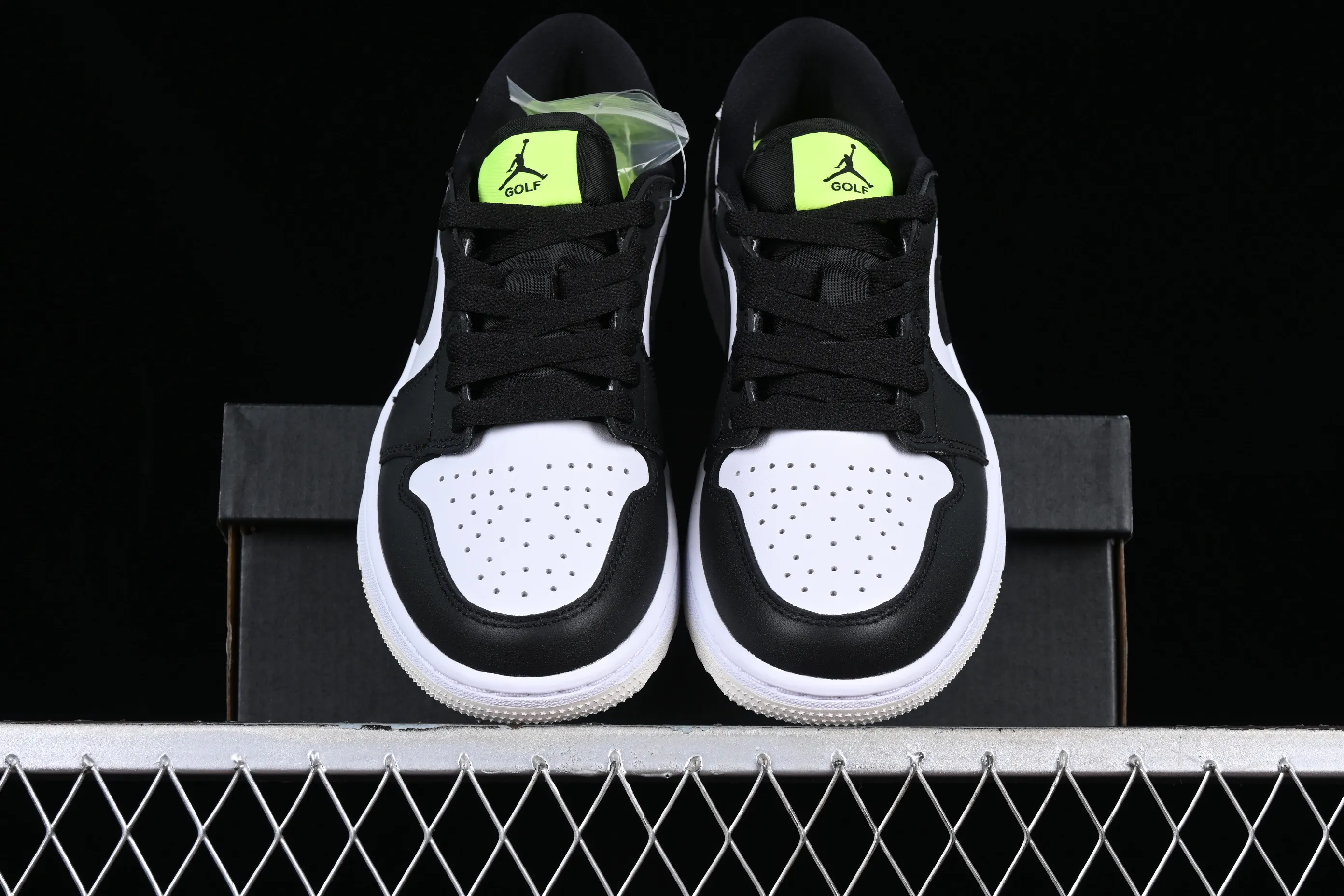 All categories Air Jordan Jordan series basketball shoes Air Jordan 1 Low G version pure original Air Jordan 1 Low Golf AJ1 Joe 1 new golf version white gray DD9315-108